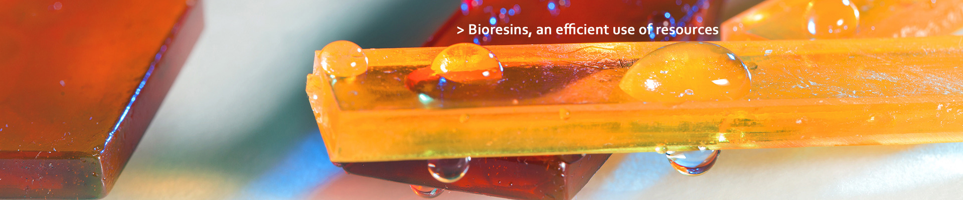 Bioresins: an efficient use of resources